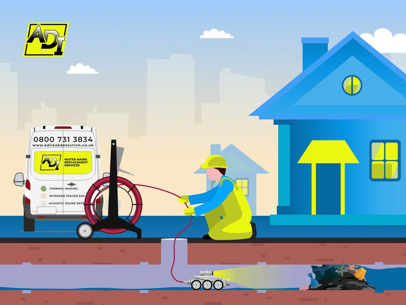 Drainage CCTV Surveys & Investigations Wirral